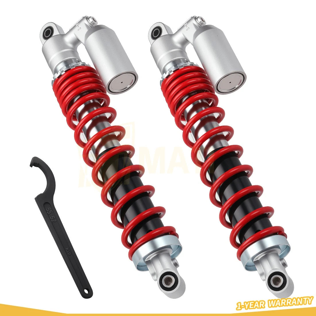 For Suzuki Quadsport Z 400 LT-Z400 03-14 52100-33H10-YKS Front Shocks Absorber & Adjustable Tool