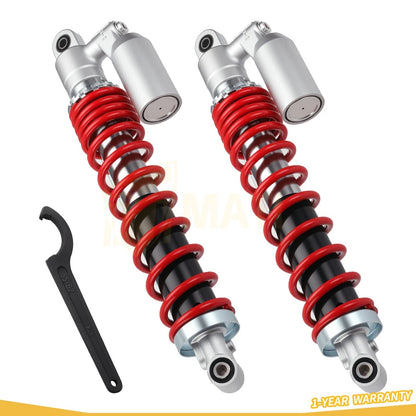 For Suzuki Quadsport Z 400 LT-Z400 03-14 52100-33H10-YKS Front Shocks Absorber & Adjustable Tool