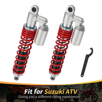 For Suzuki Quadsport Z 400 LT-Z400 03-14 52100-33H10-YKS Front Shocks Absorber & Adjustable Tool
