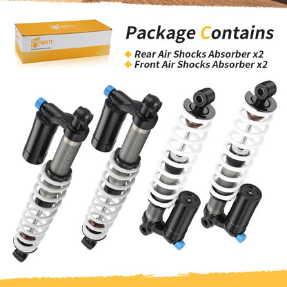 All 4 Air Shocks Absorbers For For Polaris Scrambler 850 Sportsman 550 1000 XP 7043463 7043874