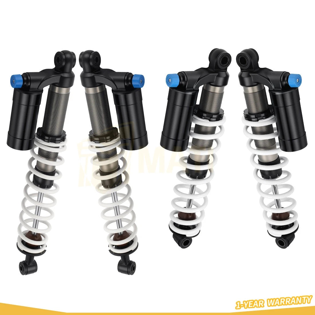 All 4 Air Shocks Absorbers For For Polaris Scrambler 850 Sportsman 550 1000 XP 7043463 7043874