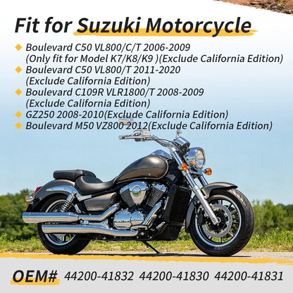 44200-41832 For Suzuki GZ250, Boulevard C50 VL800/C/T, C109R VLR1800, M50 VZ800 Fuel Tank Gas Cap