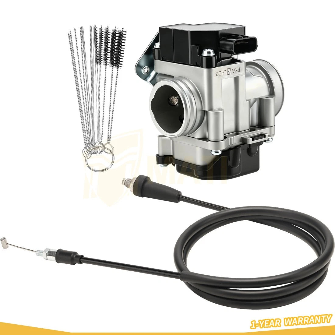 Throttle Body & Cable For Honda Rancher 420 2014-2019 16400-HR3-A42 16410-HR3-A41