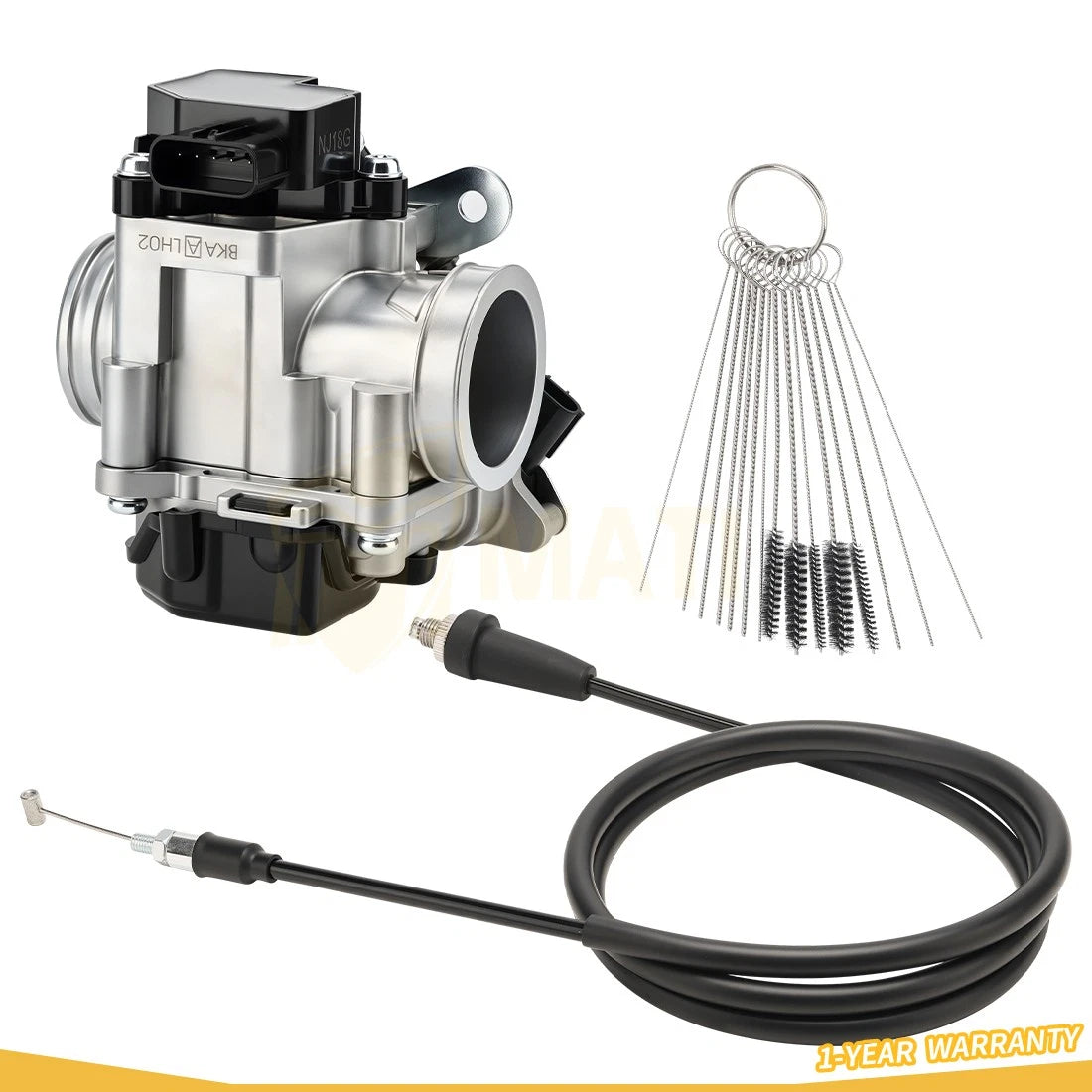 Throttle Body & Cable For Honda Rancher 420 2014-2019 16400-HR3-A42 16410-HR3-A41
