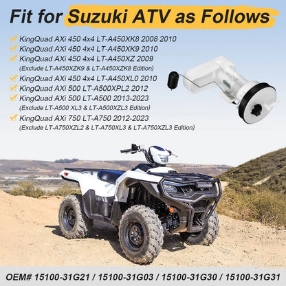 For Suzuki KingQuad Fuel Pump - LT-A450/500/750 AXi 450 500 750 15100-31G21