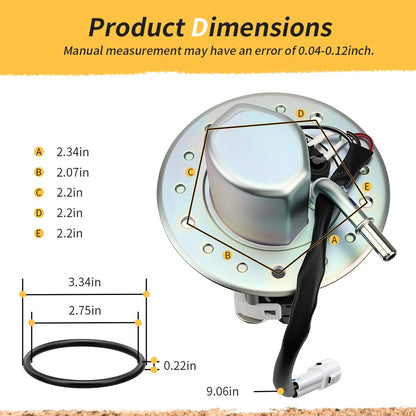 Fuel Pump Assembly With O-Ring For Suzuki GSX-R600 GSX-R750 2004-2005 15100-29G00