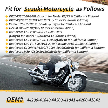Fuel Tank Gas Cap 44200-41840 for Suzuki Boulevard VL800/B/C/T DR200SE/S GZ250 VanVan 200