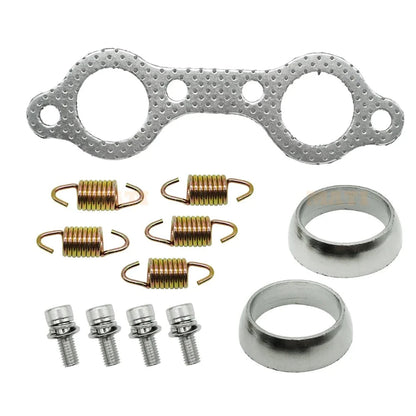 Gasket Seal Spring Exhaust Muffler Rebuild Kit for Polaris Sportsman 600 700 800 MV7 2002-2006 Frontier OEM: 5811511 3610047 Mati Powersports