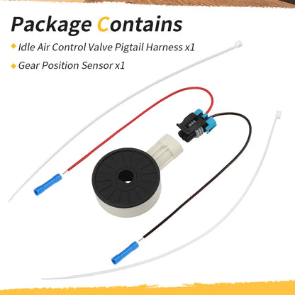 Gear Position Sensor & Idle Air Control Valve Pigtail Harness for Polaris  Scrambler 850 1000 XP 2019-2024 7662383