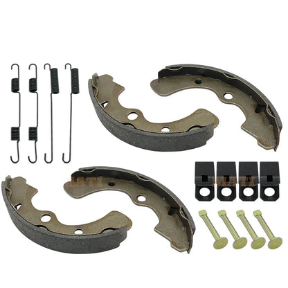 Front Brake Shoe Kit (Left & Right) For Kawasaki Mule 1000 2010 2020 2030 2500 2510 2520 KAF450 KAF540 KAF620 KAF950 OEM 41048-1074 92043-1398