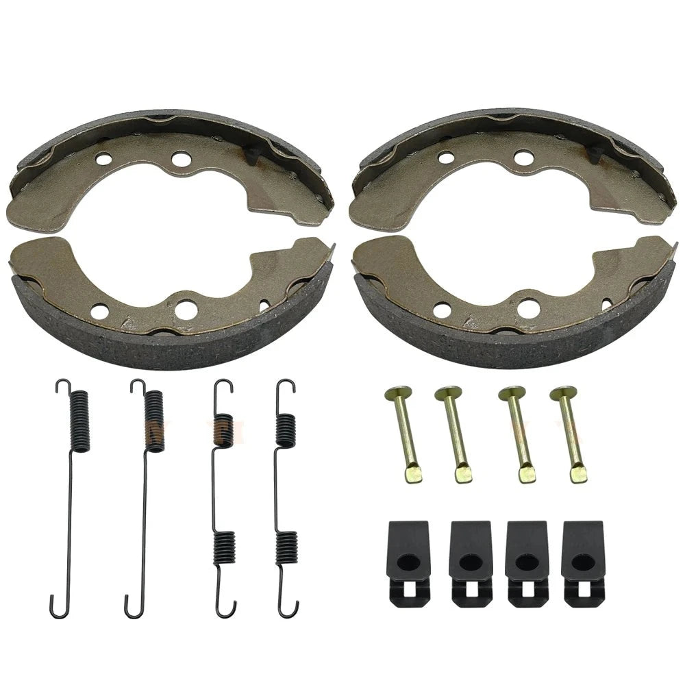 Front Brake Shoe Kit (Left & Right) For Kawasaki Mule 1000 2010 2020 2030 2500 2510 2520 KAF450 KAF540 KAF620 KAF950 OEM 41048-1074 92043-1398