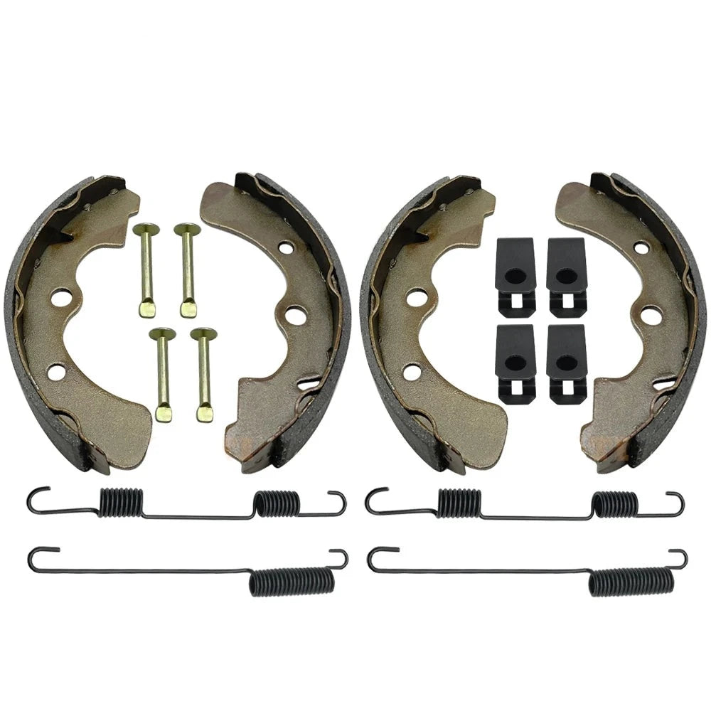 Front Brake Shoe Kit (Left & Right) For Kawasaki Mule 1000 2010 2020 2030 2500 2510 2520 KAF450 KAF540 KAF620 KAF950 OEM 41048-1074 92043-1398