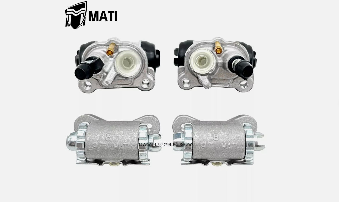 M MATI Honda TRX250TE/TM Recon250 Front Brake Kit Wheel Cylinder & Adjuster & Brake Shoes