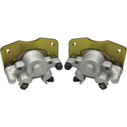 Front Left & Right Brake Caliper & Pads Kit for Can Am Renegade 500 800 Outlander 330 400 2X4 800R XXC OEM: 705600594, 705600593