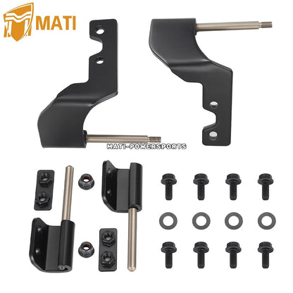 Half Door Hinge Kit 2207709 for Polaris Ranger Crew XP 1000 NorthStar 2019-2025