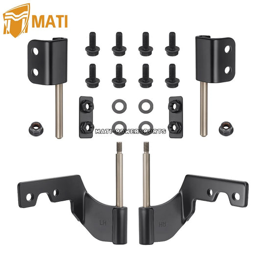 Half Door Hinge Kit 2207709 for Polaris Ranger Crew XP 1000 NorthStar 2019-2025