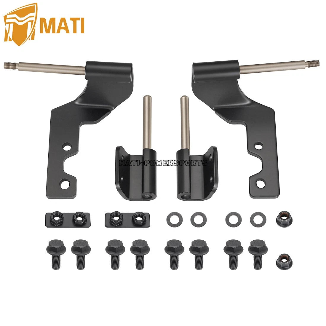 Half Door Hinge Kit 2207709 for Polaris Ranger Crew XP 1000 NorthStar 2019-2025