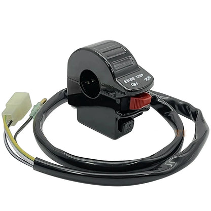 Handlebar Control Switches Start Kill Stop Switch for Suzuki LT80 QuadSport 80 1987-2006 MPN: 37400-40B02 Mati Powersports