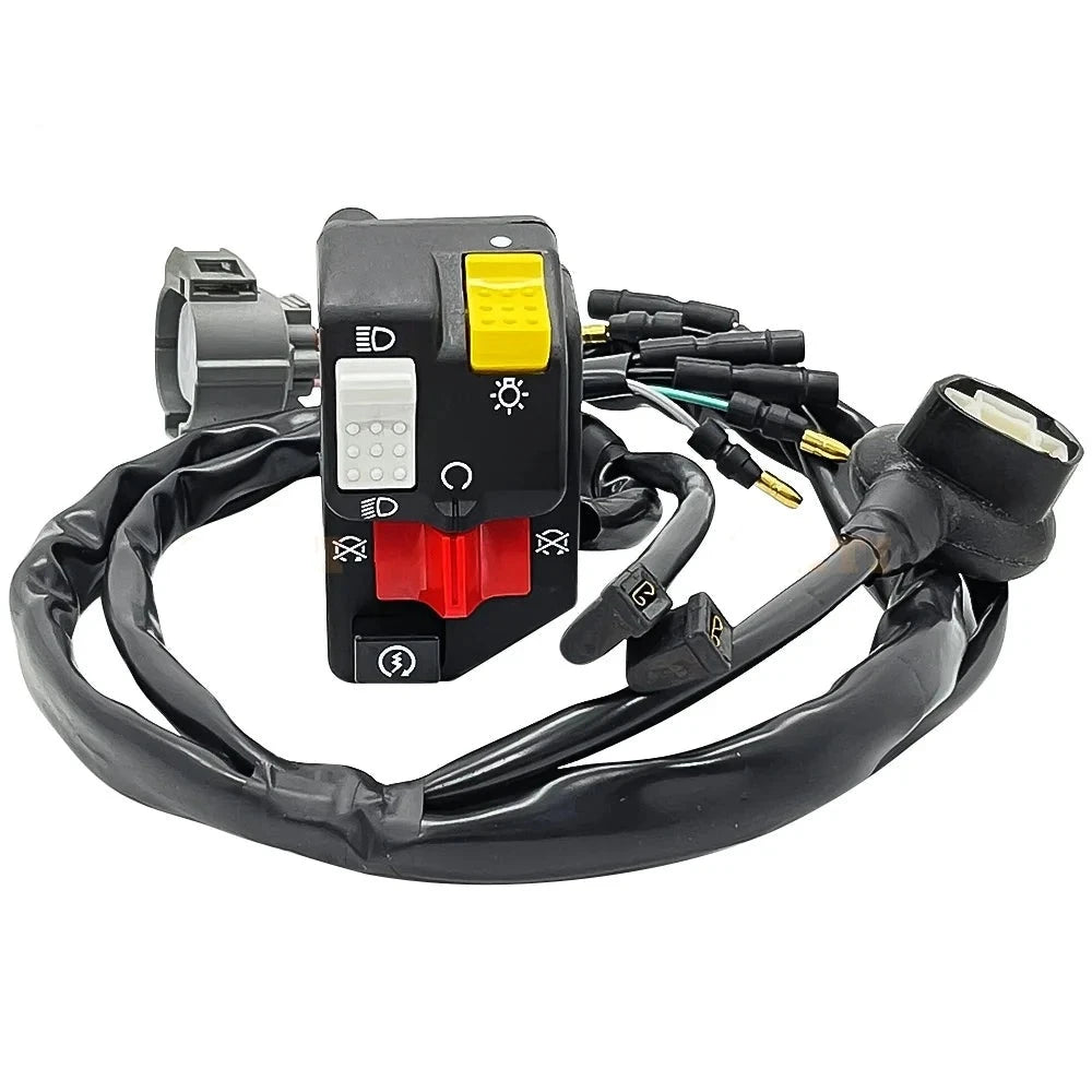 thumbnail image 2 of Left Handlebar Switch Assembly For Honda Foreman 400 TRX400FW ATV (1995-2003) 2 of 13