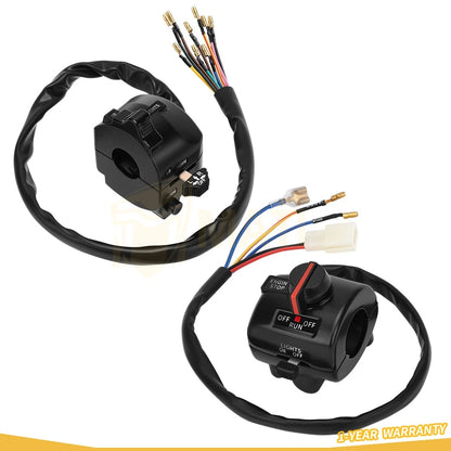 Right & Left Handlebar Switch Assembly For Yamaha RD400 1976-1979 1A0-83973-02-98 1A0-83973-02-00
