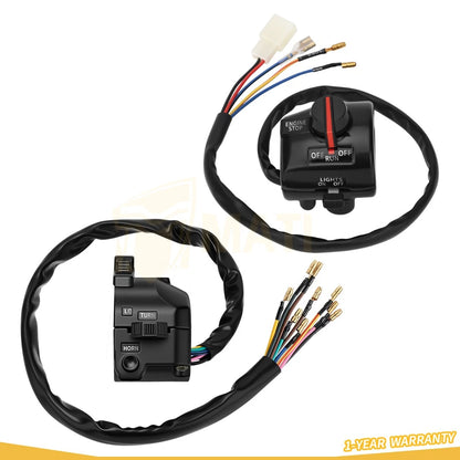 Right & Left Handlebar Switch Assembly For Yamaha RD400 1976-1979 1A0-83973-02-98 1A0-83973-02-00