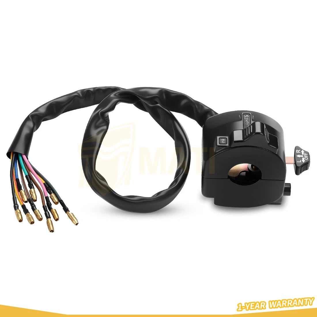 Left Handlebar Switch For Yamaha RD400 XS360 XS500 1976-1979 1A0-83973-02-98