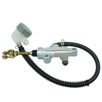 Rear Foot Brake Master Cylinder Brake Pump - Compatible with Yamaha Raptor 350 YFM350 2004-2013 OEM: 5YT-2583V-00-00