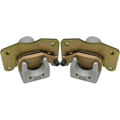 Front Left & Right Brake Caliper & Pads Kit for Can Am Renegade 500 800 Outlander 330 400 2X4 800R XXC OEM: 705600594, 705600593