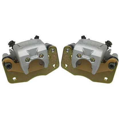 Front Left & Right Brake Caliper & Pads Kit for Can Am Renegade 500 800 Outlander 330 400 2X4 800R XXC OEM: 705600594, 705600593