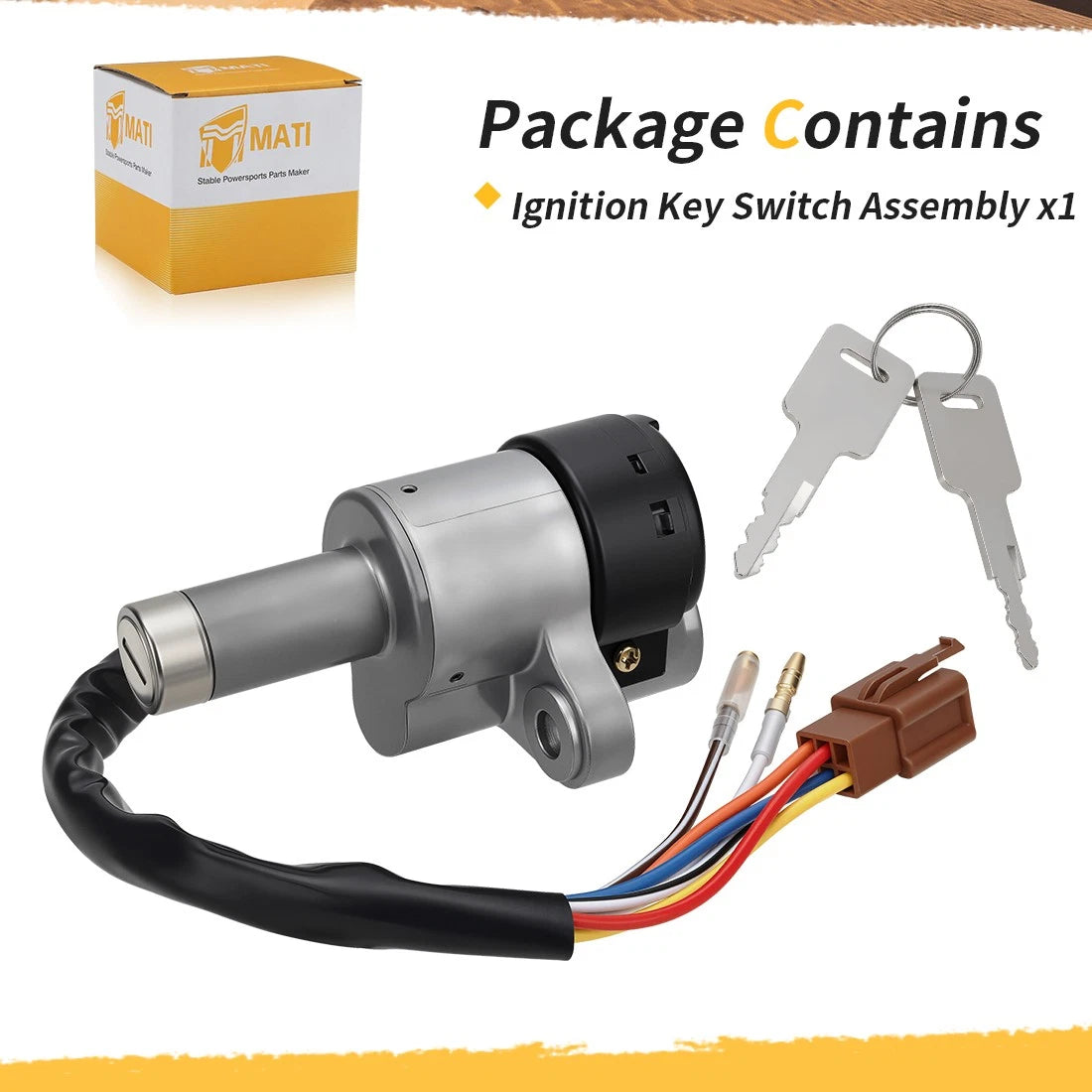 Ignition Key Switch Assembly For Kawasaki Vulcan 700 750 VN700A VN750A 1985-2006 27005-5052