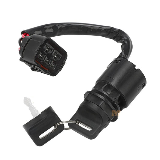 M MATI Ignition Key Switch For Honda Big Red 700 MUV700 2009-2013 OEM: 35100-HL1-A01 Default Title