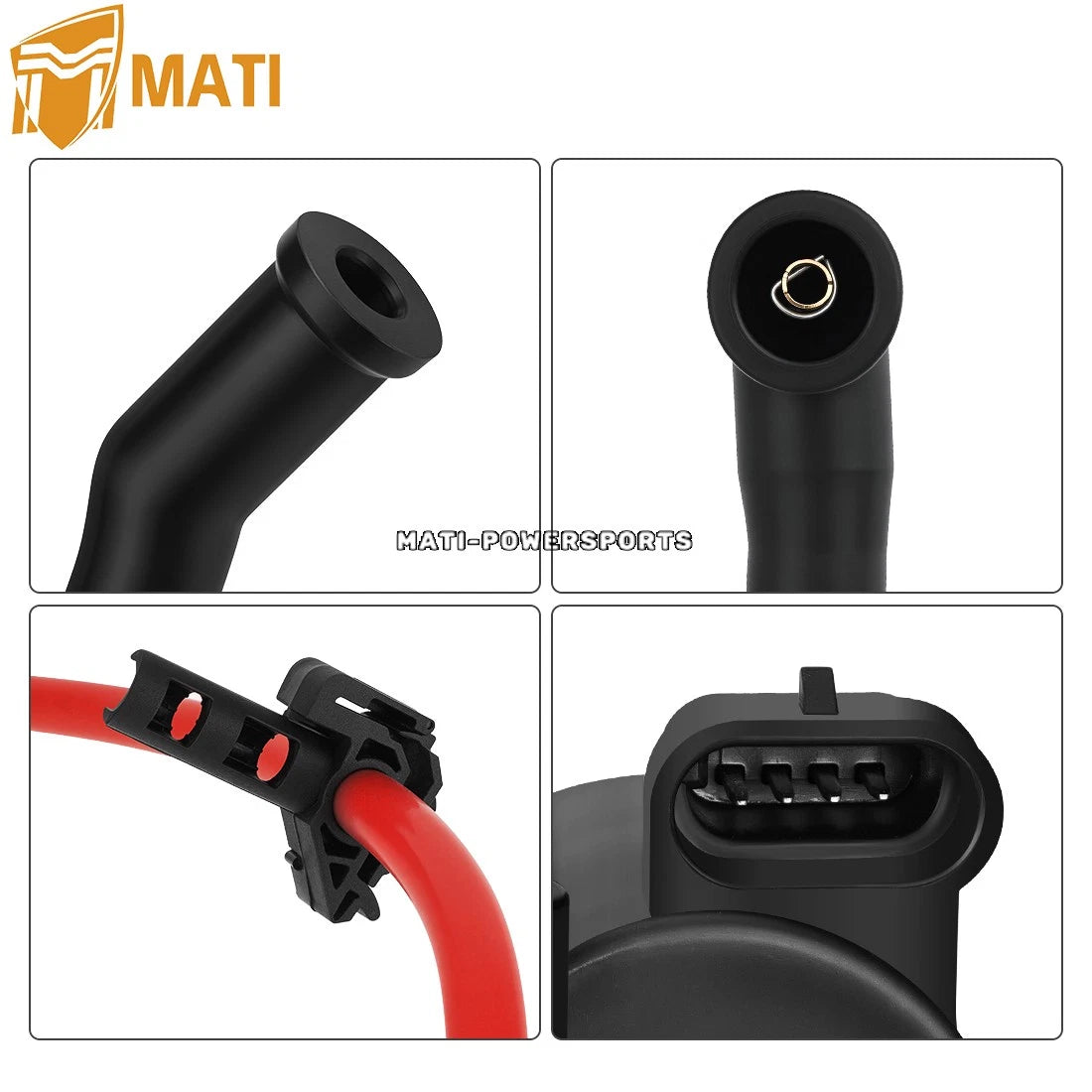 Ignition Coil & Wires & Spark plug Cap for FXD FXDB FXDC FXDF FXDL FXST 2007-2017 31696-07A