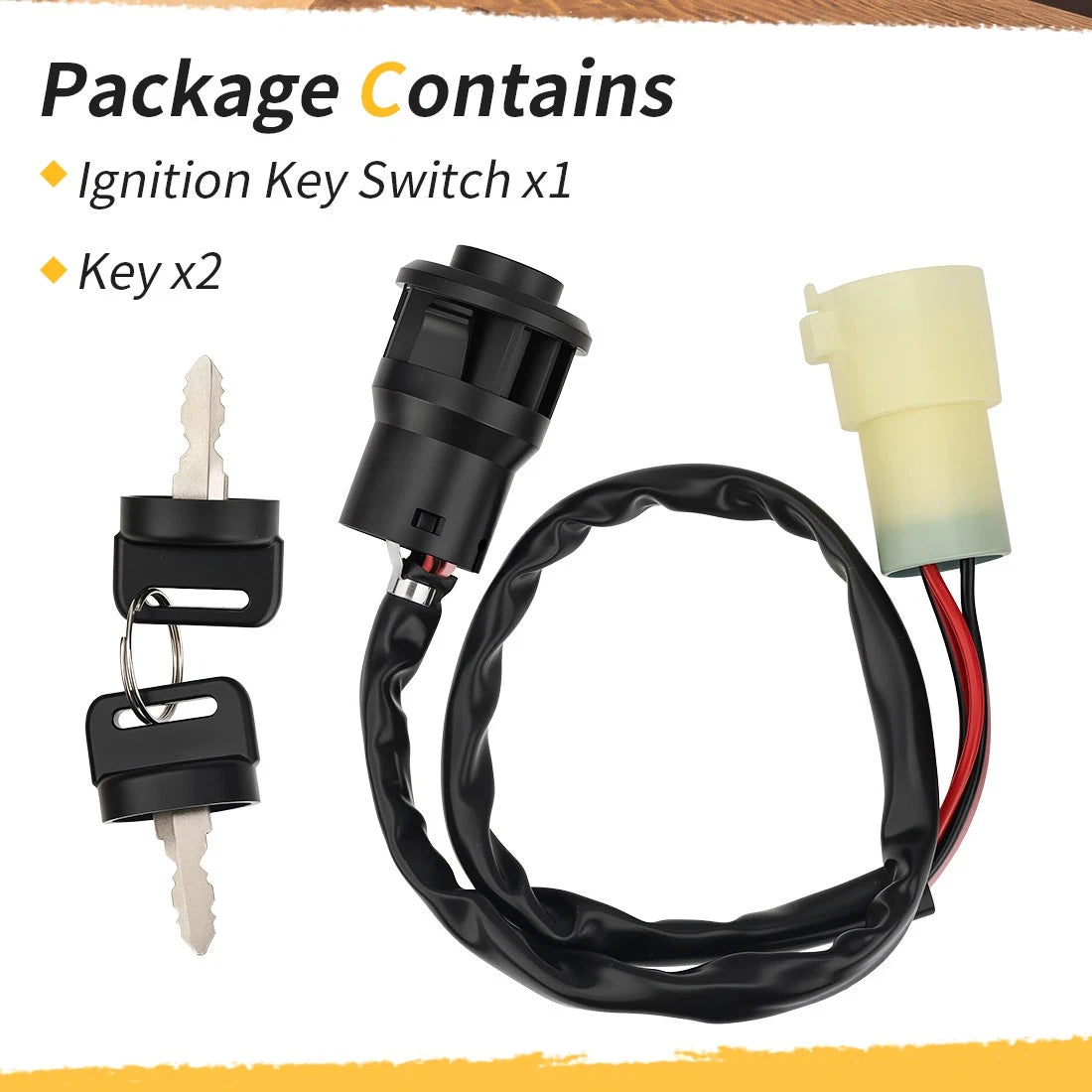 Ignition Key Switch For Honda Foreman 400 TRX400FW 1995-2003 35100-HM7-003