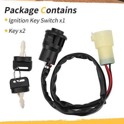 Ignition Key Switch For Honda Foreman 400 TRX400FW 1995-2003 35100-HM7-003