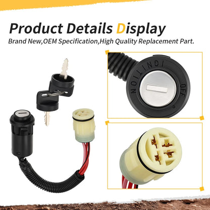 Ignition Key Switch For Honda TRX700XX 2008-2009 35100-HP6-A01