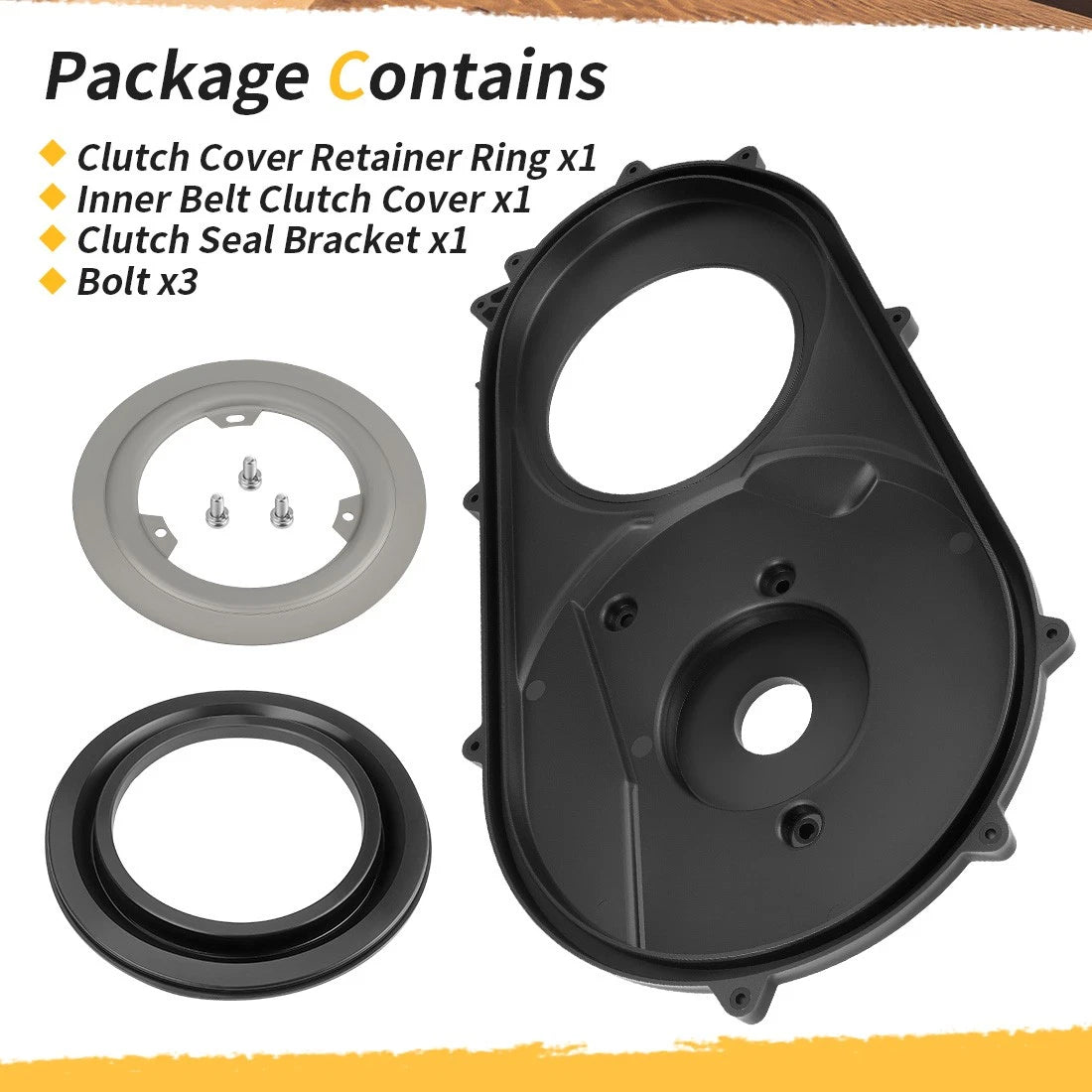 2202438 Inner Belt Clutch Cover Set For Polaris Worker Trail Boss Trail Boss Blazer Sportsman Scrambler 330 325 400 500 2001-2013 2201851