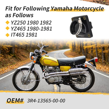 Intake Manifold Carburetor Boot Join For Yamaha YZ250 YZ465 IT465 3R4-13565-00-00
