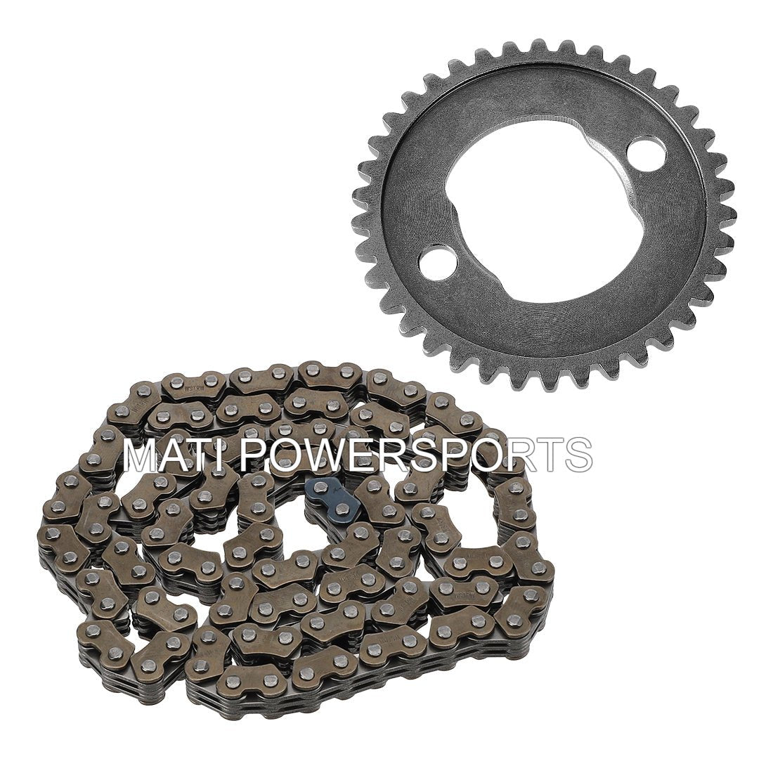 Cam Chain & 38T Cam Gear Sprocket For Honda FourTrax 300 TRX300 2x4 TRX300FW 4x4 1988-2000 14321-HC4-000 14401-HC0-003