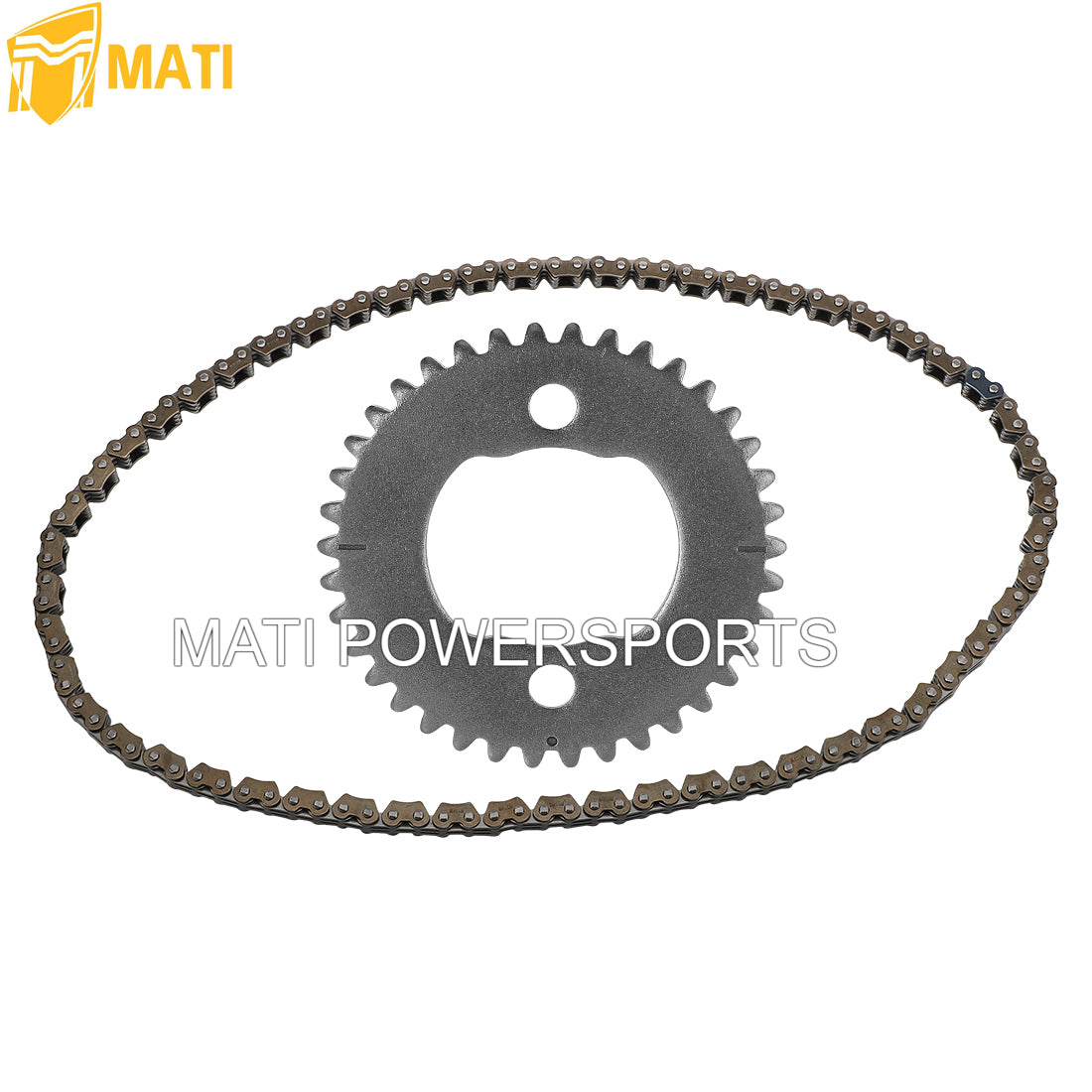 Cam Chain & 38T Cam Gear Sprocket For Honda FourTrax 300 TRX300 2x4 TRX300FW 4x4 1988-2000 14321-HC4-000 14401-HC0-003