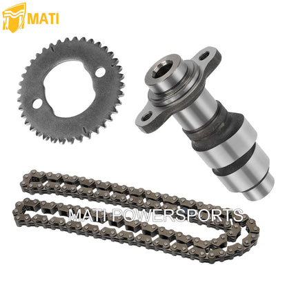 M MATI Camshaft & Cam Chain & Sprocket For Honda FourTrax 300 TRX300 2x4 TRX300FW 4x4 1988-2000 14321-HC4-000