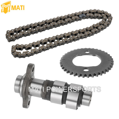 M MATI Camshaft & Cam Chain & Sprocket For Honda FourTrax 300 TRX300 2x4 TRX300FW 4x4 1988-2000 14321-HC4-000