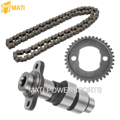 M MATI Camshaft & Cam Chain & Sprocket For Honda FourTrax 300 TRX300 2x4 TRX300FW 4x4 1988-2000 14321-HC4-000