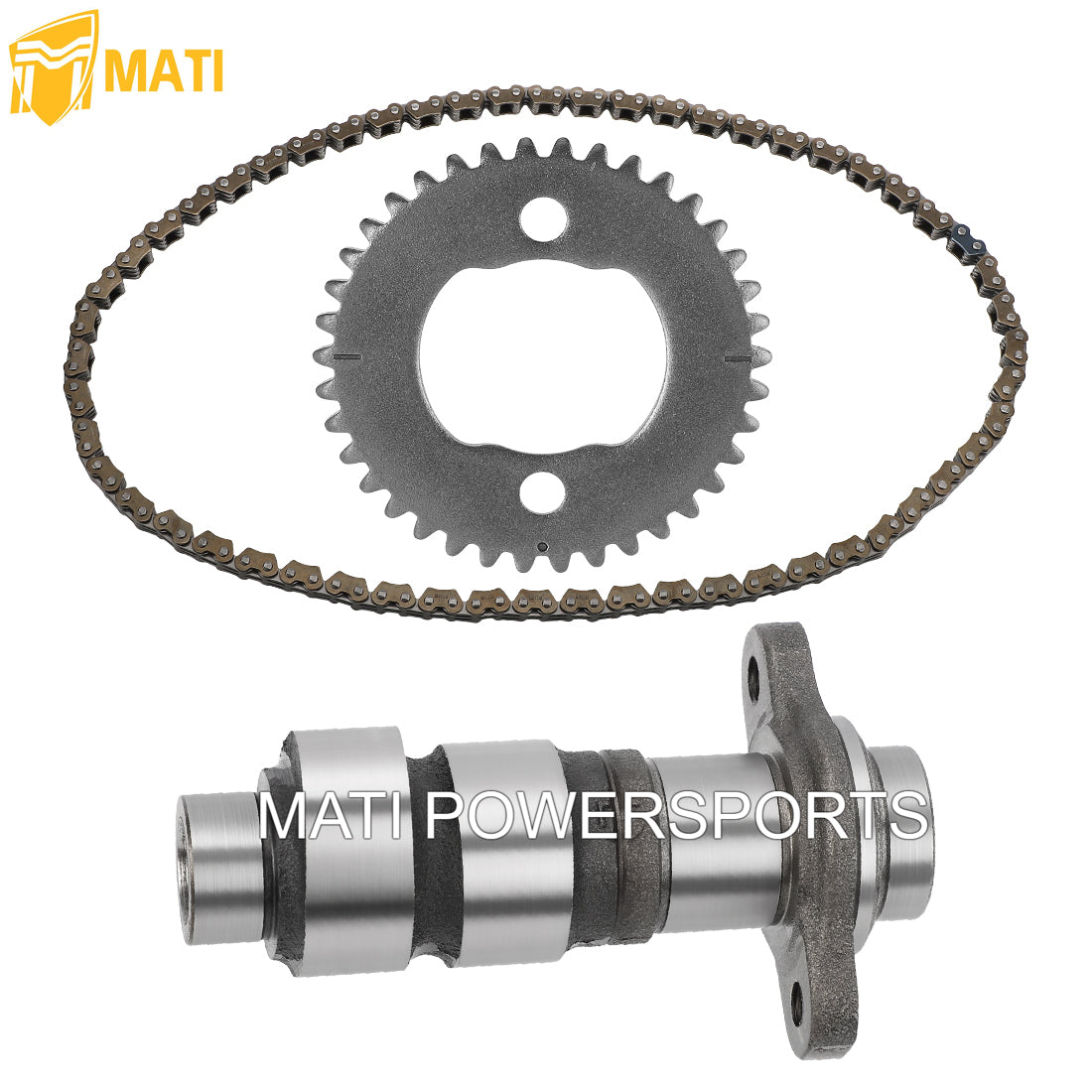 M MATI Camshaft & Cam Chain & Sprocket For Honda FourTrax 300 TRX300 2x4 TRX300FW 4x4 1988-2000 14321-HC4-000