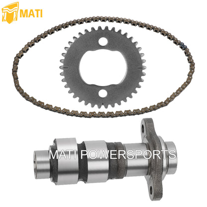 M MATI Camshaft & Cam Chain & Sprocket For Honda FourTrax 300 TRX300 2x4 TRX300FW 4x4 1988-2000 14321-HC4-000