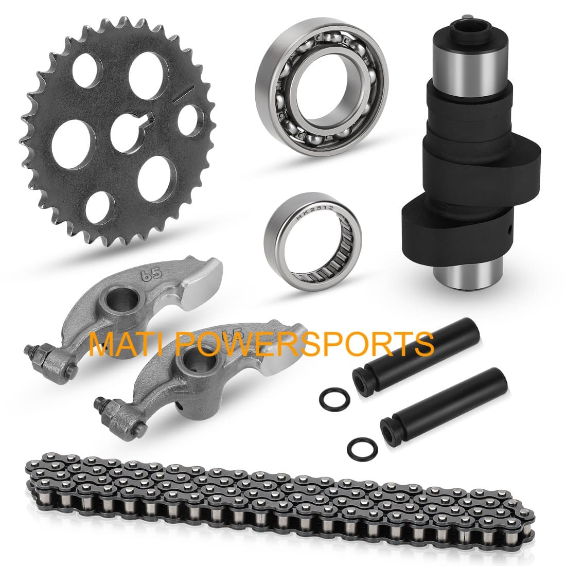 Camshaft & Cam Chain Gear Bearing Kit For Yamaha Warrior Moto-4 Wolverine Big Bear 350 YFM350