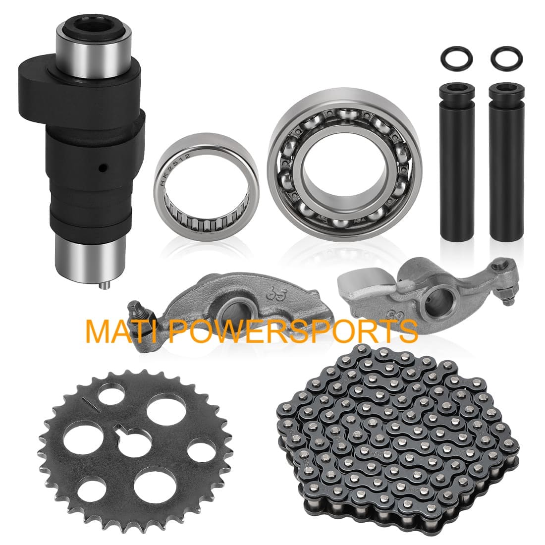 Camshaft & Cam Chain Gear Bearing Kit For Yamaha Warrior Moto-4 Wolverine Big Bear 350 YFM350