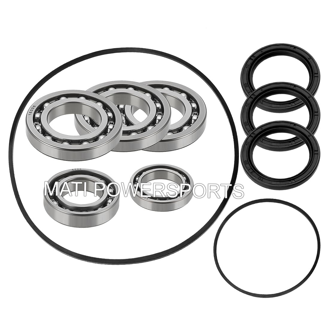 M MATI Front Gear Case Differential Bearing Seal Kit for RZR 800 RZR 800-S RZR 800-4