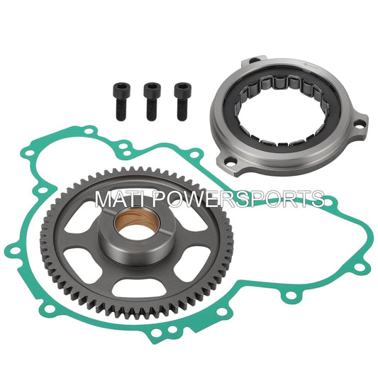 Starter One Way Clutch Idler Gear Gasket Kit For RZR 900 XP XP-4 6230467 1204184