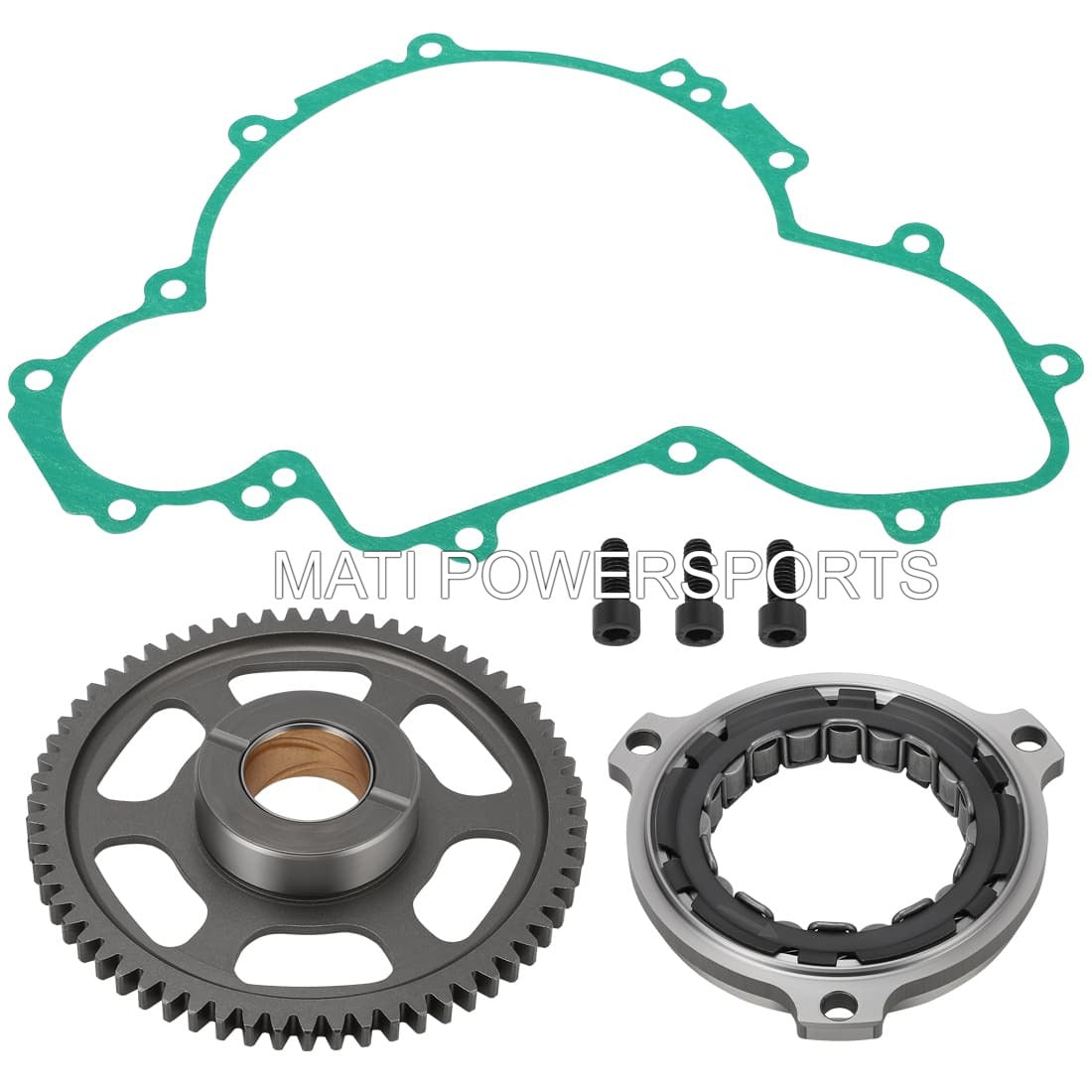 Starter One Way Clutch Idler Gear Gasket Kit For RZR 900 XP XP-4 6230467 1204184