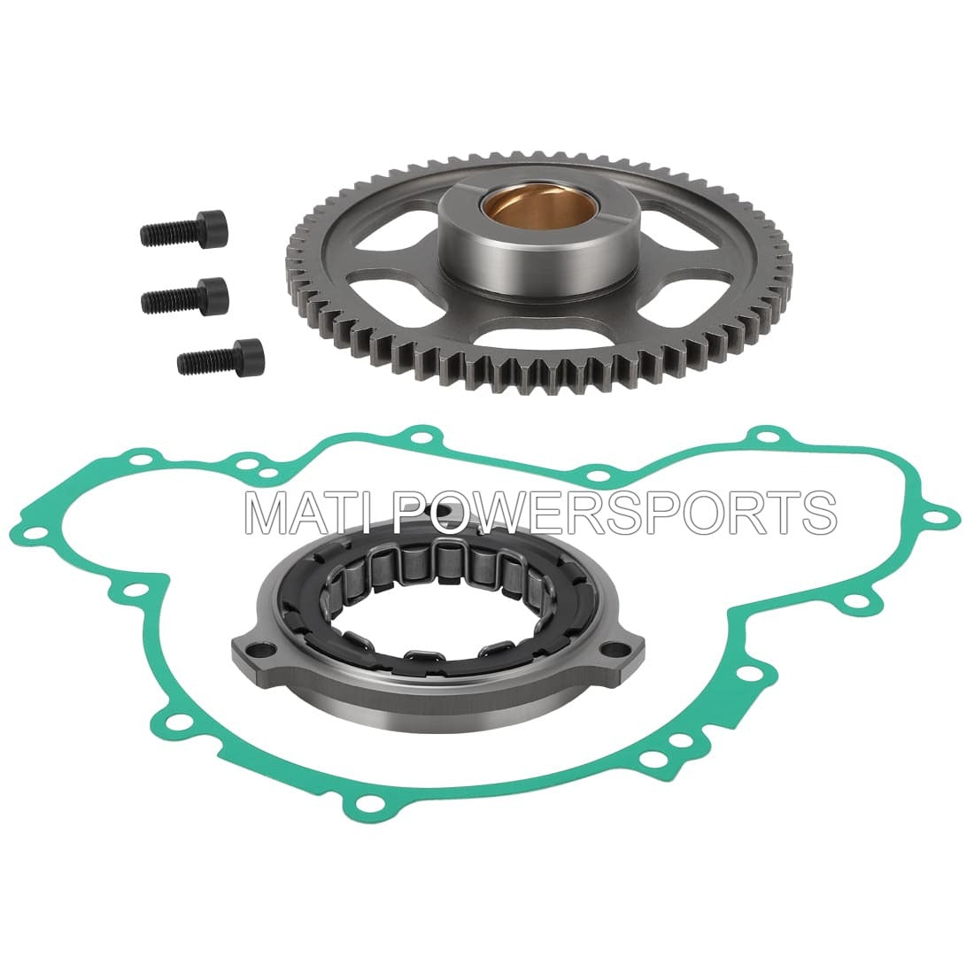 Starter One Way Clutch Idler Gear Gasket Kit For RZR 900 XP XP-4 6230467 1204184